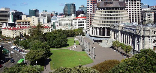 Parliament buildings, Wellington.